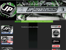 Tablet Screenshot of jpautotuning.fi